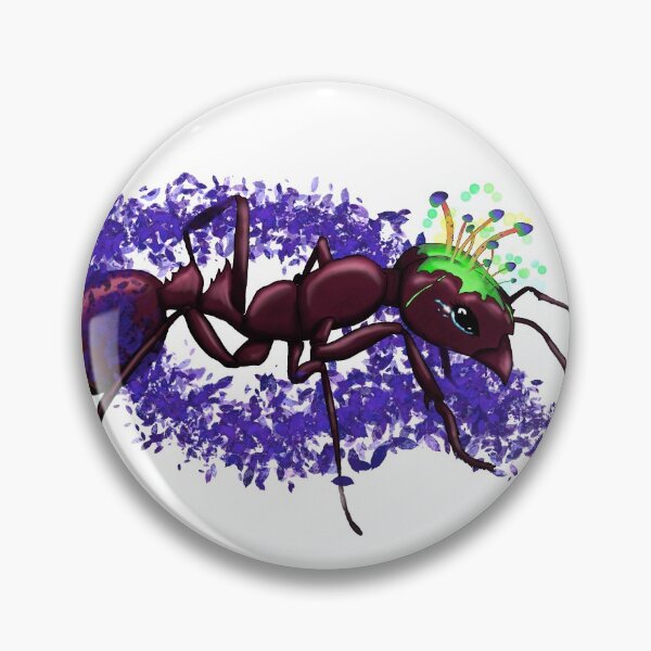 Item preview, Ant with zombie mushroom designed and sold by Bridemassacre-.