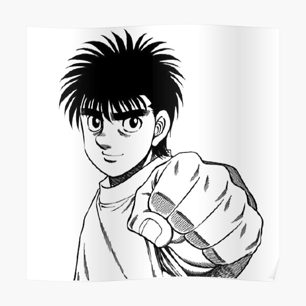 Tee-shirt Hajime No Ippo Poster