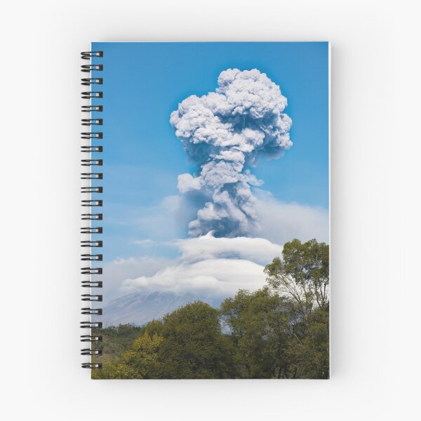 Item preview, Column of ash from volcanic eruption of Popocatepetl designed and sold by luisraultg.