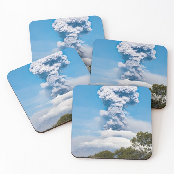 Item preview, Column of ash from volcanic eruption of Popocatepetl designed and sold by luisraultg.