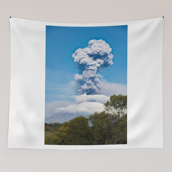 Item preview, Column of ash from volcanic eruption of Popocatepetl designed and sold by luisraultg.