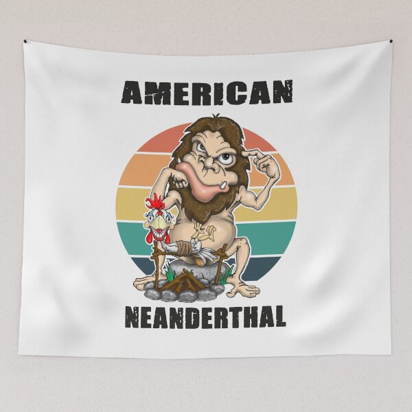 Item preview, American Neanderthal Neanderthal Thinking designed and sold by Status71.