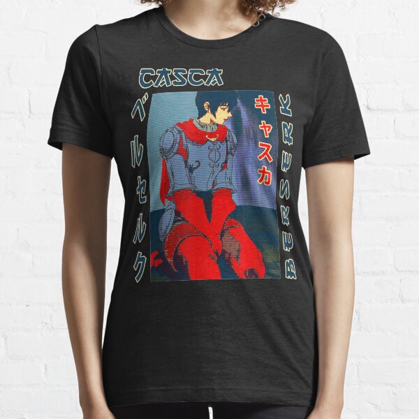 T-shirt de vacances graphique génial Anime Fantasy Berserk Casca Costume T-shirt essentiel