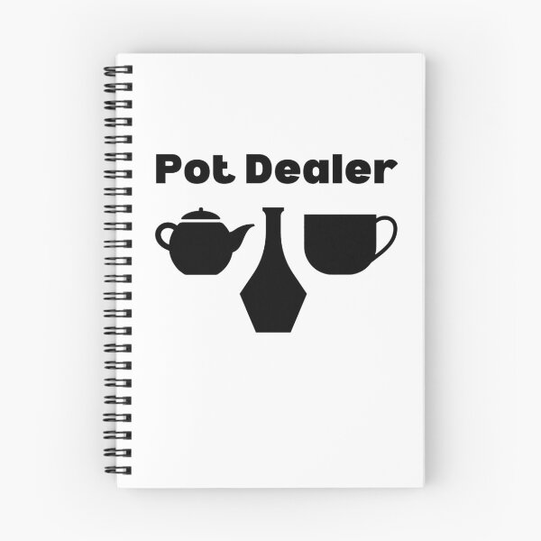 Item preview, Funny Pot Dealer Pottery Artist Potter Design designed and sold by YocomArts.