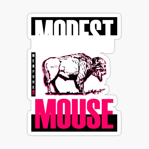 Item preview, MODEST MOUSE designed and sold by Neo-Punk.