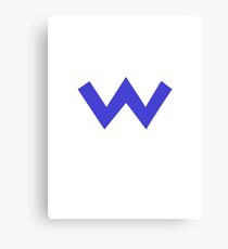 Wario Symbol Canvas Print