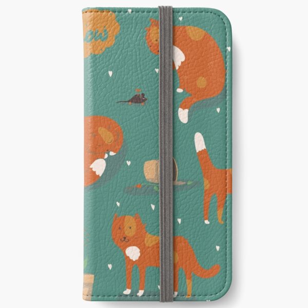 Ginger cats iPhone Wallet