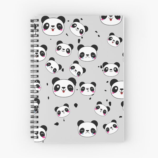 Item preview, Raining Pandas - Overcast Grey Background designed and sold by SigmaFox.