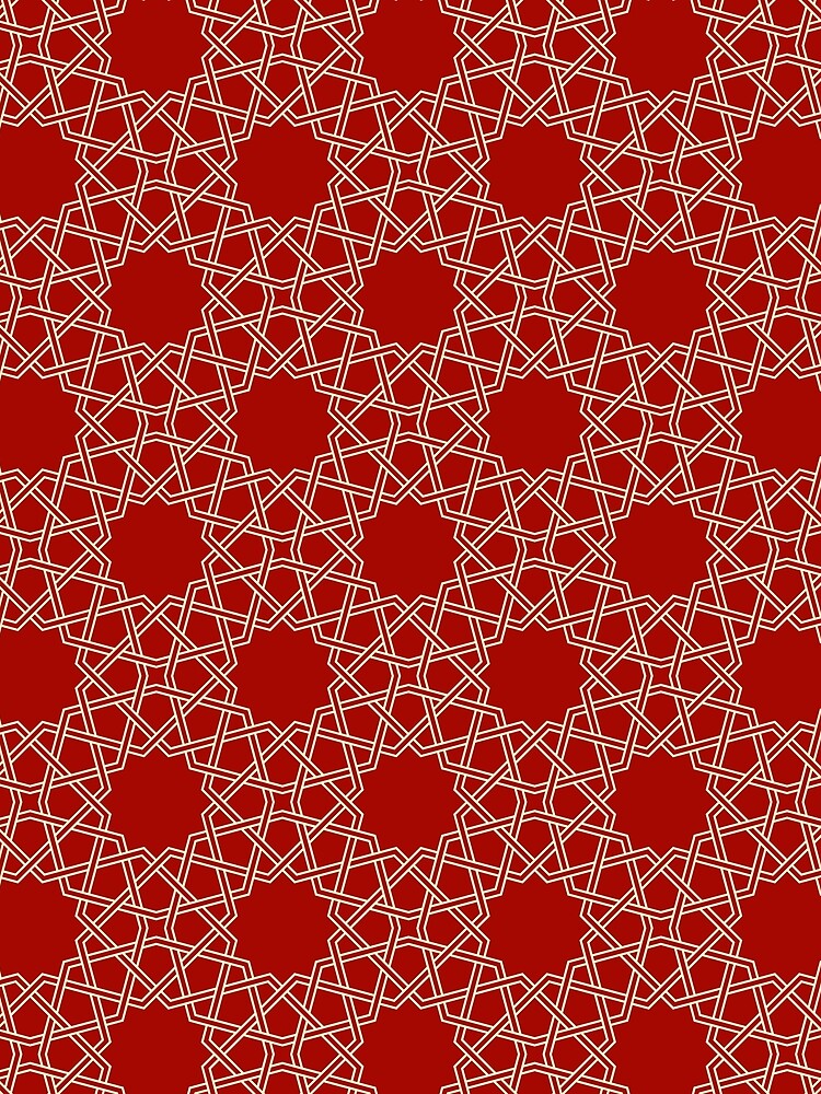 Thumbnail 3 of 3, Scarf, Geometric Islamic Seamless Pattern designed and sold by NeteDesign.