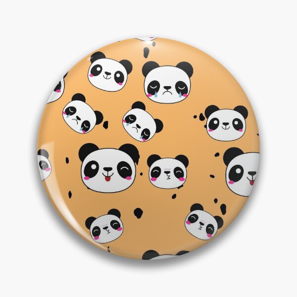 Item preview, Raining Pandas - Sip of Orange Background designed and sold by SigmaFox.