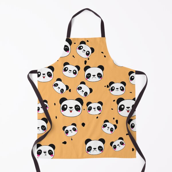 Item preview, Raining Pandas - Sip of Orange Background designed and sold by SigmaFox.