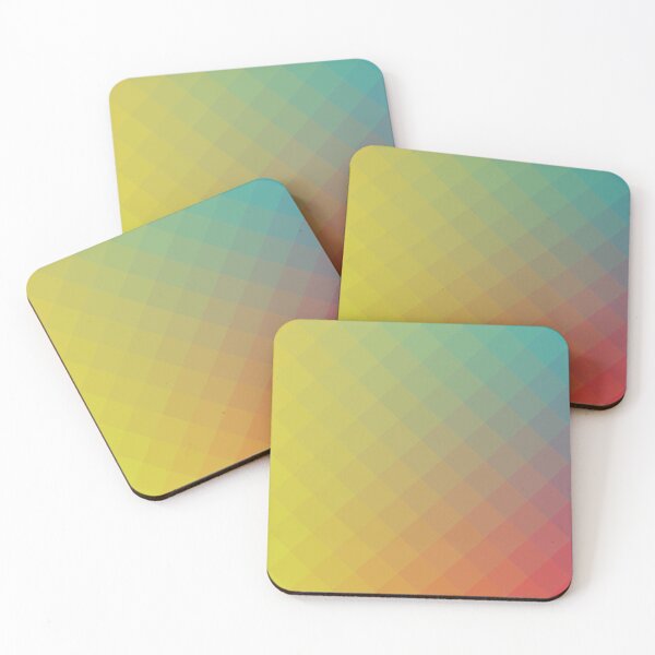 Item preview, Pastels Rainbow Check Pattern designed and sold by cutecrazytshirt.
