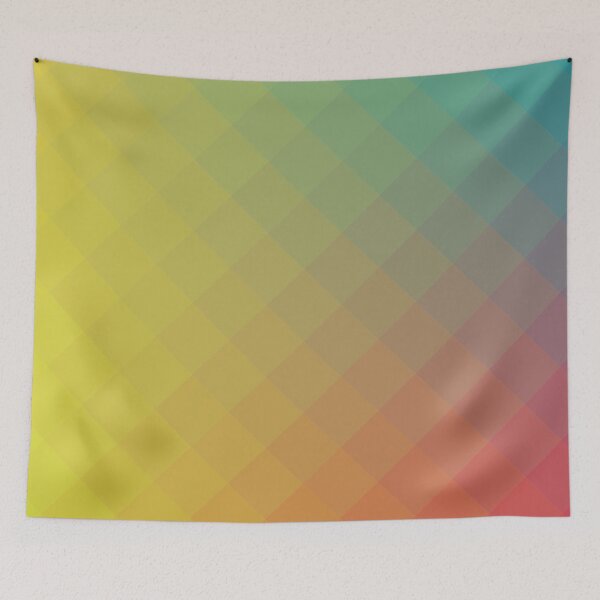 Item preview, Pastels Rainbow Check Pattern designed and sold by cutecrazytshirt.