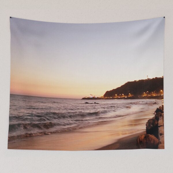 Item preview,  Evening Beach Sundown Scenery at Santa Monica California  designed and sold by Ilana Khoshsima.