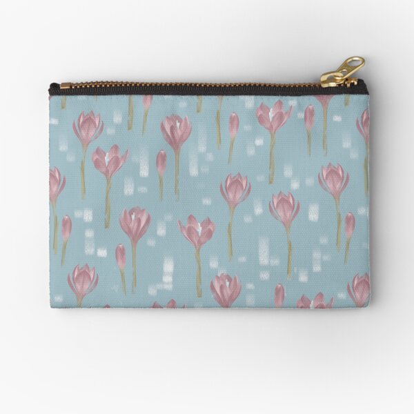 Crocus blue Zipper Pouch