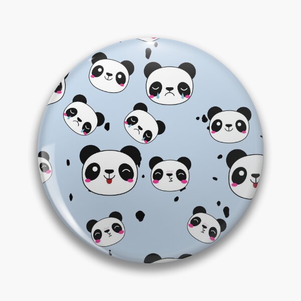 Item preview, Raining Pandas - Sky Blue Background designed and sold by SigmaFox.
