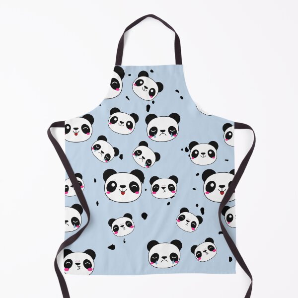 Item preview, Raining Pandas - Sky Blue Background designed and sold by SigmaFox.