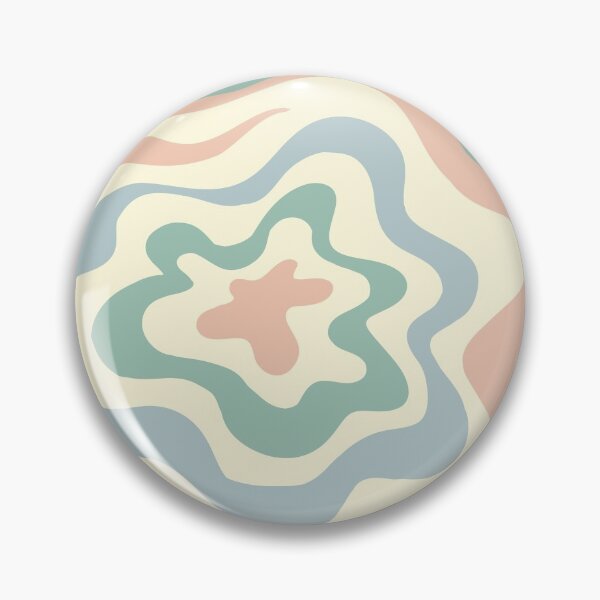 Item preview, Liquid Swirl - Blush, Sage, Pale Blue & Ivory designed and sold by GrimButterfly.
