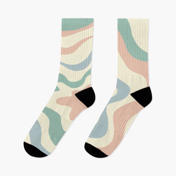 Item preview, Liquid Swirl - Blush, Sage, Pale Blue & Ivory designed and sold by GrimButterfly.