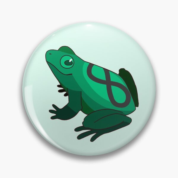 Item preview, Autigender Pridefrog designed and sold by amphibian-a-day.