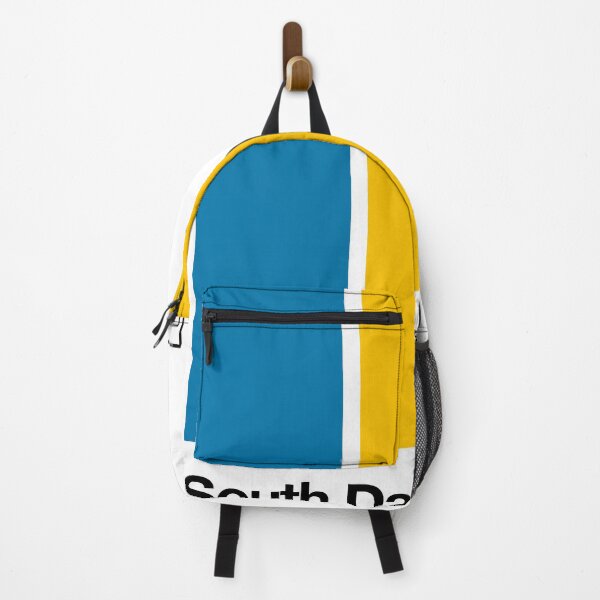 Item preview, South Dakota Flag // Original Aesthetic Colors Artwork Design designed and sold by AestheticNow.