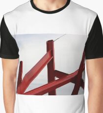 Red Metal Graphic T-Shirt