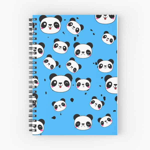 Item preview, Raining Pandas - Brilliant Blue Background designed and sold by SigmaFox.