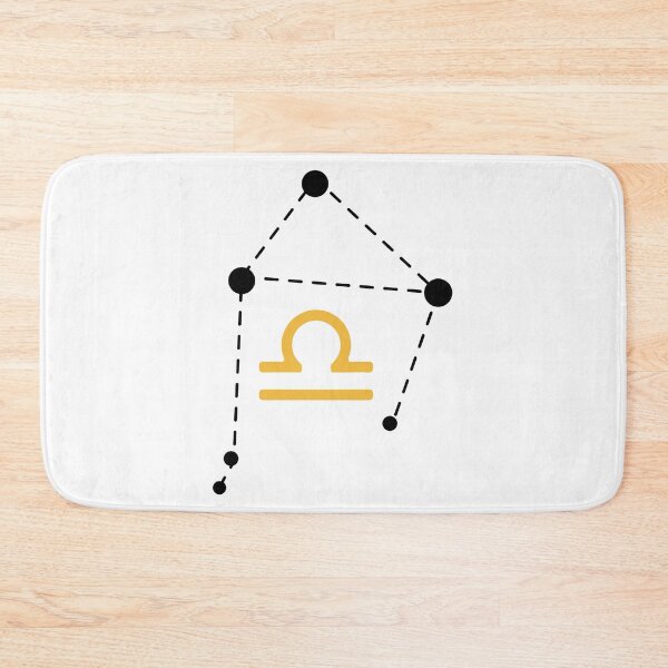 Item preview, Libra Zodiac Sign with Constellation (Black) designed and sold by Arianna Khalil.