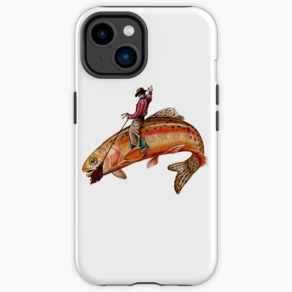 Golden Trout Cowboy iPhone Tough Case