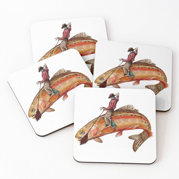 Item preview, Golden Trout Cowboy designed and sold by aliceready8.