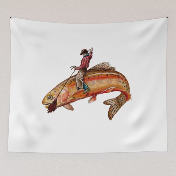 Item preview, Golden Trout Cowboy designed and sold by aliceready8.