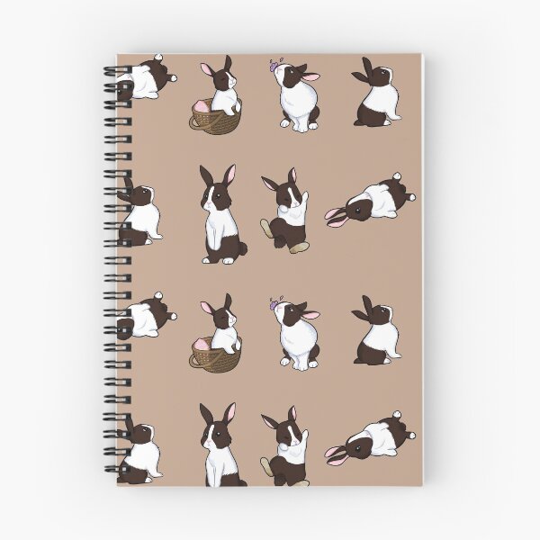 Item preview, Cute Dutch Brown and White Bunnies Pack designed and sold by Floramisu.