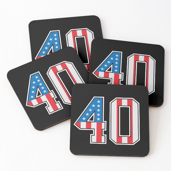Item preview, 40 American Classy Numbers forty United States Flag designed and sold by Urosek.