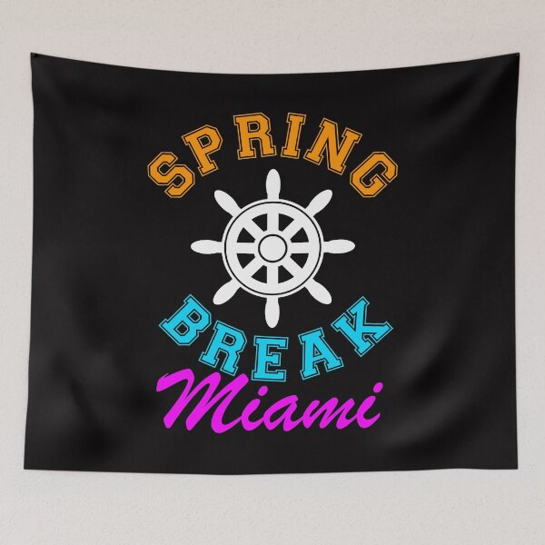 Item preview, Spring Break Miami South Florida designed and sold by Rustic Valley Studio.