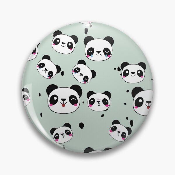 Item preview, Raining Pandas - Misty Green Background designed and sold by SigmaFox.