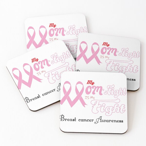 Item preview, My Mom's Fight Is My Fight breast cancer shirt designed and sold by DDIN Design.