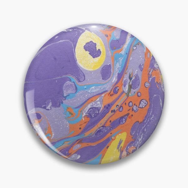 Item preview, Ink marble purple paint splash  designed and sold by Md1982.