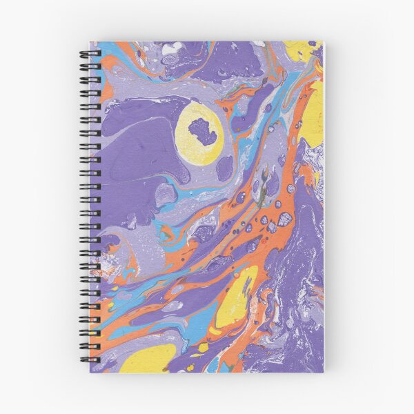 Item preview, Ink marble purple paint splash  designed and sold by Md1982.