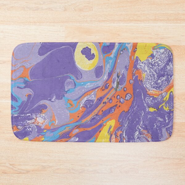 Item preview, Ink marble purple paint splash  designed and sold by Md1982.