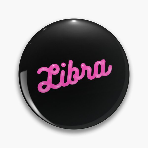 Item preview, Libra - pink shiny letters designed and sold by Gerhanj.