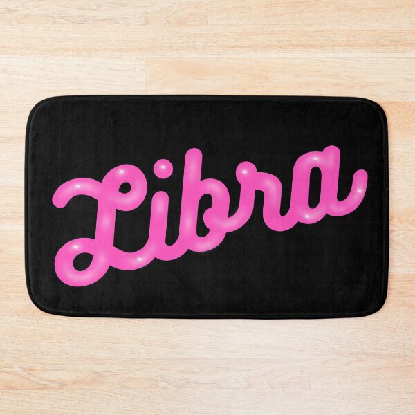 Item preview, Libra - pink shiny letters designed and sold by Gerhanj.
