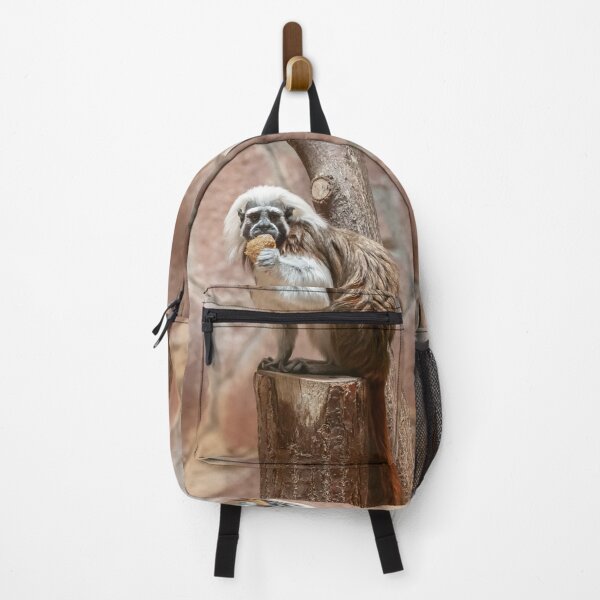 Item preview, a little monkey sits on a tree stump and eats designed and sold by nataliavavilina.