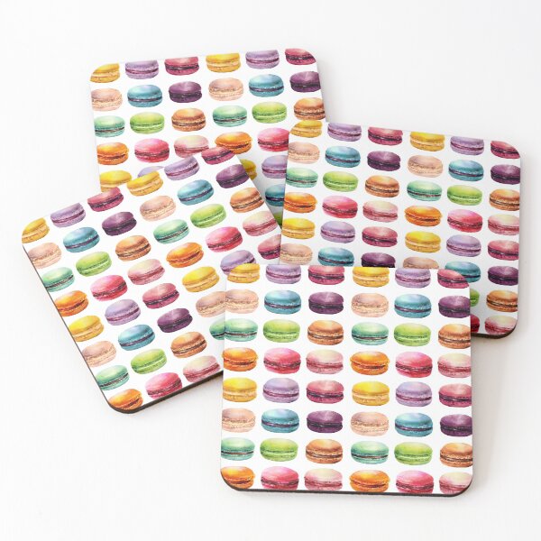 Item preview, Macaroons in Vibrant Pop art colors.  designed and sold by PeppermintCreek.