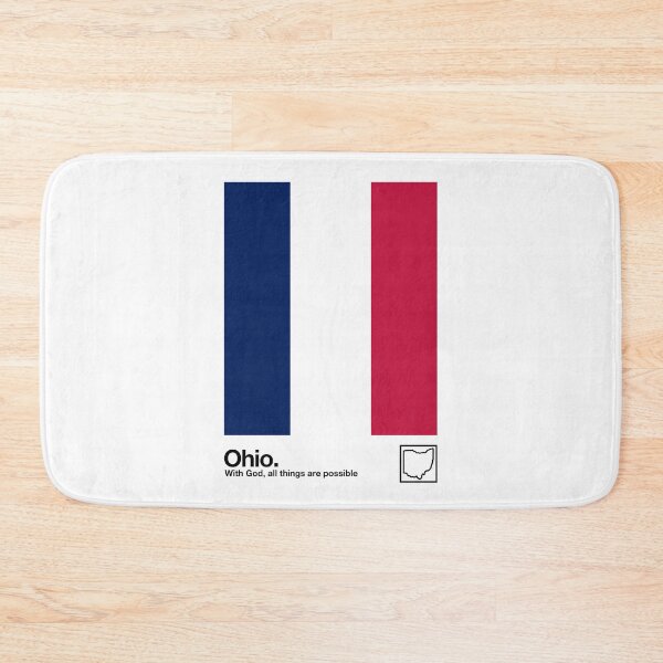 Item preview, Ohio Flag // Original Aesthetic Colors Artwork Design designed and sold by AestheticNow.