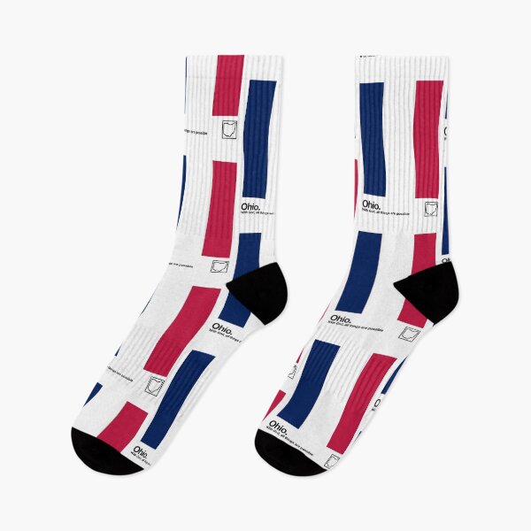 Item preview, Ohio Flag // Original Aesthetic Colors Artwork Design designed and sold by AestheticNow.