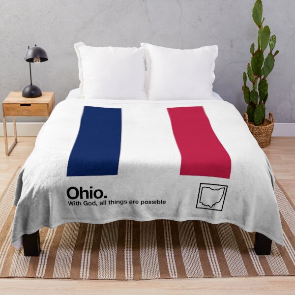 Item preview, Ohio Flag // Original Aesthetic Colors Artwork Design designed and sold by AestheticNow.