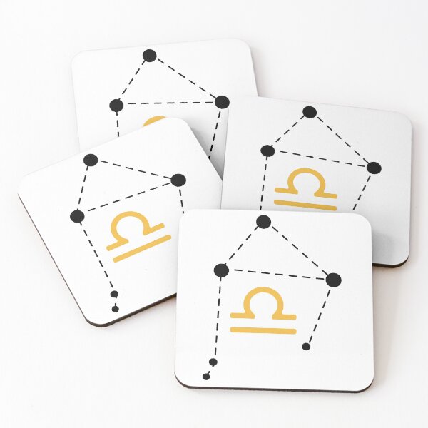 Item preview, Libra Zodiac Sign with Constellation (Black) designed and sold by Arianna Khalil.