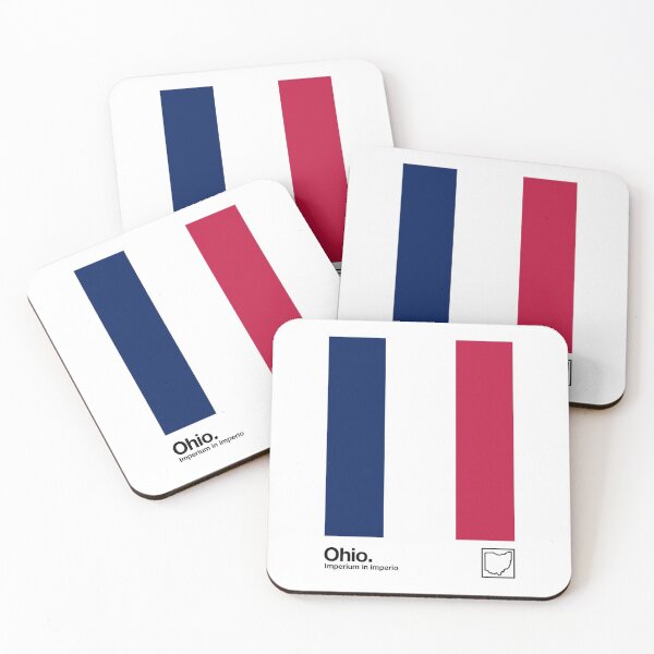 Item preview, State Of Ohio Flag // Original Aesthetic Colors Artwork Design designed and sold by AestheticNow.