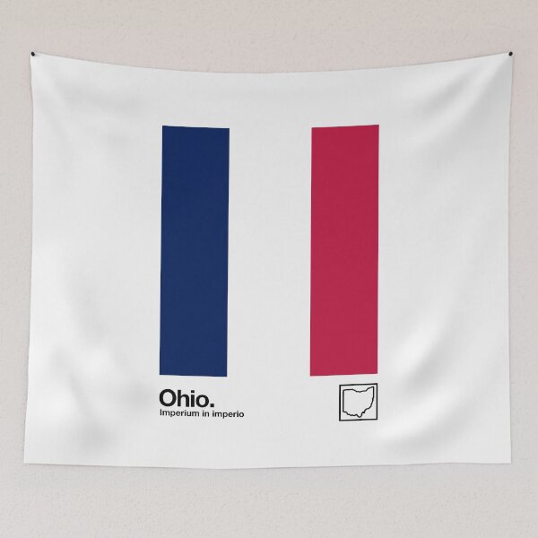 Item preview, State Of Ohio Flag // Original Aesthetic Colors Artwork Design designed and sold by AestheticNow.