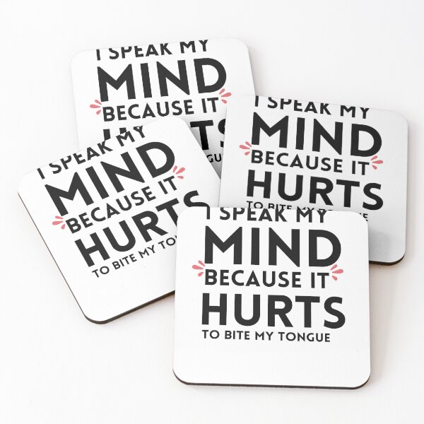 Item preview, I Speak my mind because it hurts to bite my tongue ,Humor ,Graphic Tee ,Gift for her ,Gift for mom ,Unisex ,Gift for wife designed and sold by PIXEcompany.
